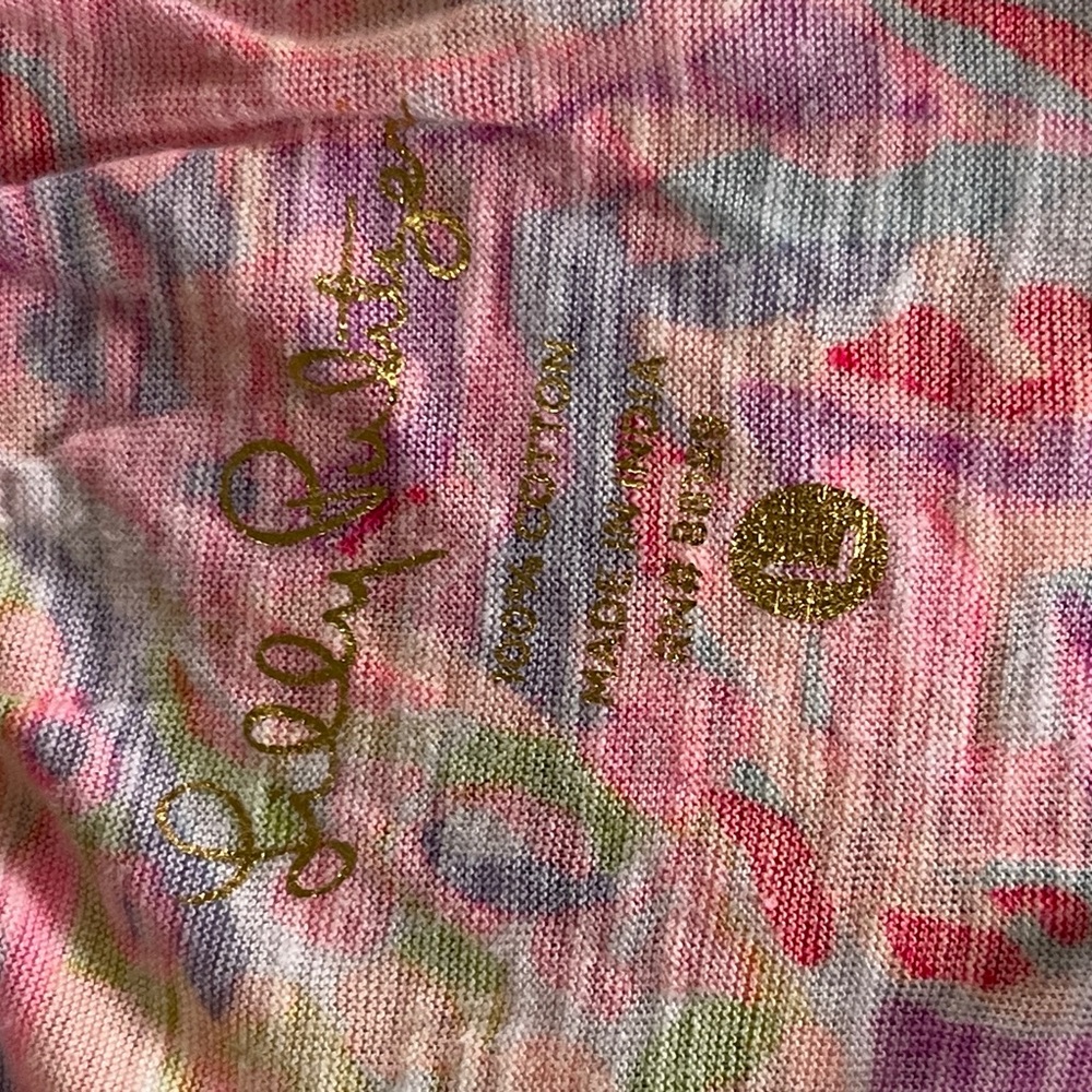 Lilly Pulitzer off the shoulder top Multicolor - Picture 4 of 5